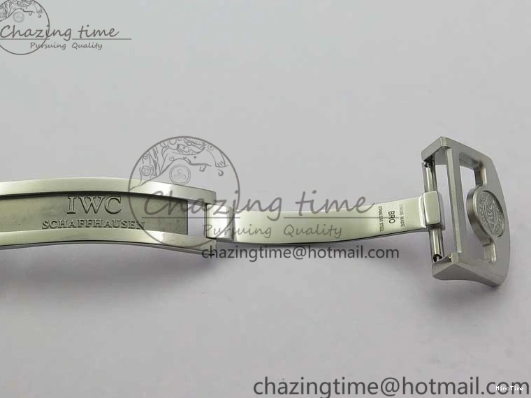 MIROTIME 0325 WeatherProof Portugieser Chronograph Edition “150 Years” IW371602 ZF 1:1 Best Edition White Dial on Black Leather Strap A7750 (Slim Movement) 7120